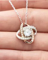 To My Mother In Law Love Knot Rose Gold Necklace, Mother In Law Wedding Gift, Future Mother In Law Gift, Mother Of Groom Gift From Bride, Mother In Law Gift, Necklace Gifts For Mother Of Groom