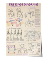 Dressage Diagrams Poster