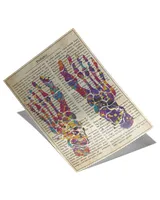 Podiatry Text Watercolor Poster