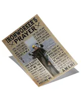 Ironworker Prayer God Poster