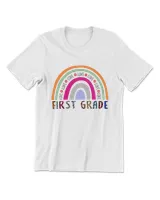 First grade Teacher Student Cute Rainbow Back To School