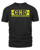 CHD Chandler Municipal Airport Taxiway Sign Pilot Vintage T-Shirt