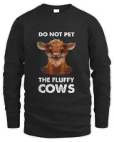 Do Not Pet The Fluffy Cows Vintage Bison Buffalo