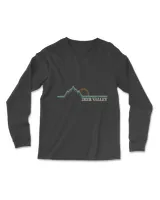 Deer Valley Utah Retro Adventure Skiing Snowboard Shirt