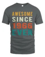 Awesome since 1966 ever Retro style 55th birthday gift