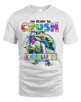 I'm Ready To Crush Kindergarten-watercolor saurus