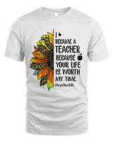 sunflower- i BECAME A TEACHER