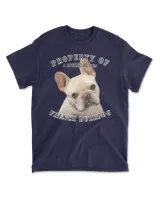 French Bulldog 3 Cream Property Of Pullover Hoodie
