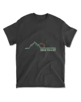 Deer Valley Utah Retro Adventure Skiing Snowboard Shirt