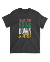 Africa Bless The Rains Down In Africa Farmer Farm Vintage T-Shirt