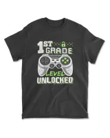1st Grade Level Unlocked Video Game Back To School Boys Men