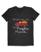 Meet Me At The Pumpkin Patch Truck Fall Autumn T-Shirt