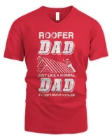Roofer & Construction Honest Working American Fatherhood T-Shirt