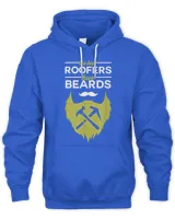 The best Roofers have beards - Funny Roofer T-Shirt