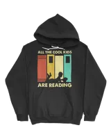 Funny All The Cool Kids Are Reading Gift Book Nerds Lovers T-Shirt