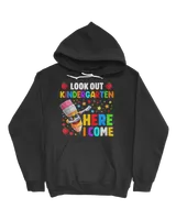 Look Out Kindergarten Here I Come Back To School T-Shirt