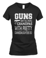 Funny Grandpa T Shirt -Guns Don't Kill People Grandpas