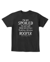 Womens Taken Care Of By A Freaking Awesome Roofer T-Shirt