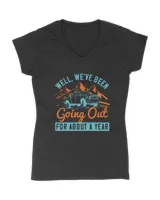 Well We've Been Going Out For About A Year Hot Rod T-Shirt