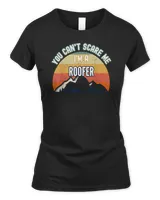 You Can't Scare Me I'm A Roofer Funny Gift T-Shirt