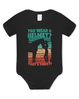 Womens You wear a helmet Thats sweet Quote for a Horse Vaulter