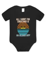 All I Want for Christmas is a Island Boy Funny Sun Meme Gift