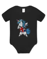 Unicorns with Great Britain Flag