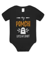 My Pomchi Lifts My Spirit Dog Mom Halloween Gift