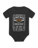 Born In 1967 Dude Vintage 55th Bday Gift tee Decorations