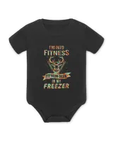 Im Into Fitness Deer Freezer Funny Hunter Dad Hunting Lover