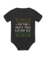 Funny Ugly Im The Muay Thai Lover Elf Christmas