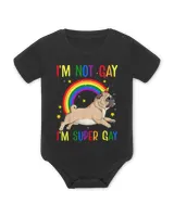 Pugicorn Shirt LGBTQ Pug Unicorn Super Gay Pride LGBT Ally T-Shirt