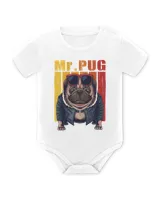 pug dog cool vector illustration T-Shirt
