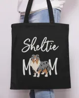 Dog Shetland Womens Sheltie Shelties MERLE Sheltie Mom