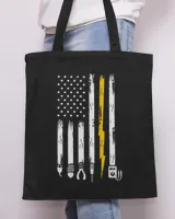 Electrician US Flag Tools for Electricians T-Shirt