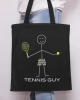 Funny Tennis Design for Men, Boy Tennis Player T-Shirt