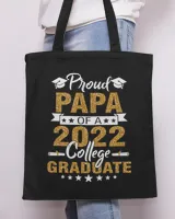 Proud Papa Of A 2022 College Graduate - Father Graduation T-Shirt