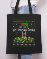 Poodles Matching Family Ugly Im The Toy Poodle Lover Elf Christmas 52 Poodle dog