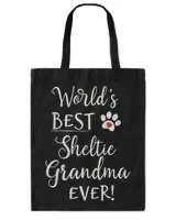 Dog Shetland Womens Sheltie Shetland Sheepdog Worlds Greatest Sheltie Grandma 3