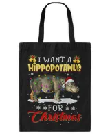 I Want A Hippopotamus For Christmas Funny Hippo Xmas Pajamas 58