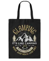 Glamping Definition Hoodie Glamper Women Wine Funny Camping