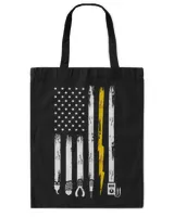 Electrician US Flag Tools for Electricians T-Shirt