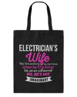 Electrician's Wife T-Shirt Gift Funny Wedding Anniversary