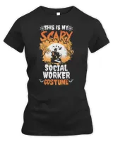 Halloween This is my scary Social Worker Costume Halloween 203 Pumpkin