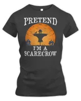 Halloween Pretend Im a Scarecrow Funny Halloween Party Costume 470 Pumpkin