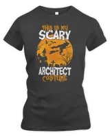 Halloween This is My Scary Architect Costume Funny Halloween Engineer 216 Pumpkin