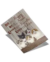 cats do what makes happy home decor wall vertical poster ideal gift