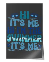 Hi It's Me Hi I'm the Swimmer It's Me Shirt, Swimmer Shirt, In My Swimmer Era Shirt, Swim Mom Shirt, Gift for Swimmer