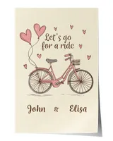 Personalize Poster - Let's Go For A Ride