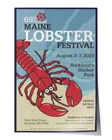 Maine Lobster Festival Poster - 69th Annual
